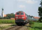 225 094-2 mit Gterzug nach Mhldorf bei Heiligenstatt, 28.