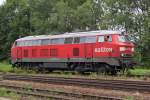 Die 225 030-6 in Mhldorf am 02,08,10