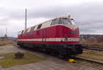 Bei der Eisenbahnweihnacht am 09.12.2017 im Bw Arnstadt hist.