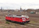 Die neue 232 673-4 (LEG) und 118 719-4 (EBS) zu sehen am 30.03.16 in Gera Hbf.