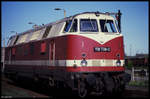 118739 am 2.5.1990 im Bahnhof Löbau.