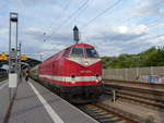 CLR 229 147-4 mit dem RC 16992  Saale-Sormitz-Express  aus Blankenstein (S), am 06.07.2019 nach der Ankunft in Erfurt Hbf.