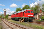 Die 232 469-7 zu Gast beim 16. Eisenbahnfest am 05.05.2019 in Elstal.