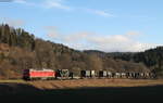 232 528-0 mit dem M 62575 (Immendingen-Kornwestheim Rbf) bei Immendingen 29.1.18