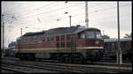232036 am 6.5.1993 im Bahnhof Arnstadt.
