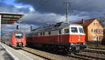 DB Cargo AG, Mainz [D] mit ihrer  232 409-3  (NVR:  92 80 1232 409-3 D-DB ) am 07.01.25 Höhe Bahnhof Golm.