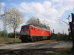 232 201-4 mit Latz als Lz --> KDR am 13.04.2008 in D,dorf