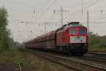 232 906-8 mit einem Kohlezug in Lintorf am 26.04.2010