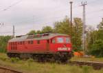 Am 31.05.2013 kam die Hallenserin 232 255 mit einem Bundeswehrzug aus Richtung Letzlingen in Stendal an.Nach dem sie den Zug abgestellt hatte fuhr sie wieder als Lz Lok nach Letzlingen um den nchsten Zug zu holen.