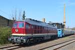 19. Leipziger Eisenbahntage: LEG 132 109-0/232 109-9 in Leipzig Plagwitz 01.04.2017