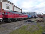 Ludmilla 232 529-8 ( 9280 1232 529-8 D-TFR ) in den Eisenbahnwelten Gera am 11.1.2025