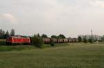 233 486 mit einem Kesselzug bei Markt Schwaben (06.06.2007)