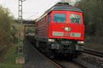 233 662-6 DB Cargo in Michelau/ Oberfranken am 15.04.2016. (Bild entstand vom Ende des Bahnsteigs)
