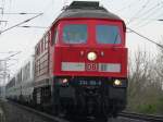 234 180-8 mit dem Berlin-Warszawa-Express am 9.4.2007 nahe Wuhlheide.