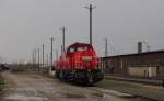 DB 261 046-7 (92 80 1261 046-7 D-DB) abgestellt in Erfurt Gbf; 22.01.2012