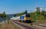 264 003	mit dem DGZ xxxxx (Rheinfelden - xxx) im Bahnhof Lauchringen 28.8.24