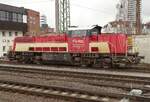 V181 (265 301 - Gravita) der HzL am 08.04.23 in Ulm Hbf.