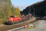 DB Schenker Gravita 265 024-0 (Baujahr: 2013) mit Güterzug Brilon Stadt-Schwerte auf Bahnhof Brilon Wald 23-10-2015.