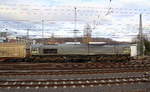 Die Class 66 266 035-5 von Railtraxx fährt mit einem Güterzug aus Linz-Voestalpine(A) nach Antwerpen-Waaslandhaven(B) bei der Abfahrt aus Aachen-West und fährt in Richtung Montzen/Belgien. 
Aufgenommen vom Bahnsteig in Aachen-West. 
Bei Sonne und Wolken am Nachmittag vom 6.2.2019.

