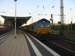 Class 66 der DLC PB18 am 21.9.2005 in Worms Hbf.