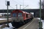 DE 670 in Hamburg-Harburg 26.1.2013