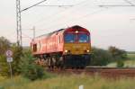 DE 669 auf der Strecke Bamberg-Nrnberg am Abend des 23.05.2006; hier kurz vor dem Haltepunkt Kersbach