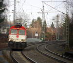 Die Class 66 DE6312  Alix  von Crossrail  kommt als Lokzug aus Mönchengladbach-Hbf nach Aachen-West und kommt aus Richtung Mönchengladbach-Hbf,Rheydt-Hbf,Wickrath,Beckrath,Herrath und