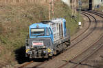 Strabag 273 005-9 auf der Hamm-Osterfelder Strecke in Recklinghausen 27.3.2020