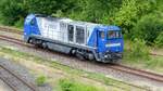 ATLU, MAK G2000, 9280 1273 004-2 D-ATLU beim pausieren in Gera am 13.6.2023