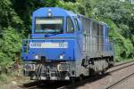 Die 901 der RBH durchfhrt Rheinhausen Lz Richtung Moers am 05.07.2011