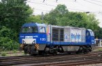 Nochmal von der V203 von der Rurtalbahn rangiert in Aachen-West am 31.5.2012.