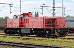 Lokportrait der MaK G1206 ex Cfl 1501 [92 80 1275 023-0 D-ATLD], welche am 31.05.19 in der Nähe des HP Duisburg-Bissingheim stand. Sie scheint jetzt für Captrain zu fahren.