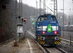 Ein Nachschuss von der G 1700 BB durchfährt den Bahnhof Aachen-West. 
Aufgenommen vom Bahnsteig in Aachen-West. 
Bei Regenwetter am Kalten Nachmittag vom 30.1.2017.