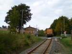 293 023-8 der MTEG ist am 23.09.11 in Ellefeld/V.