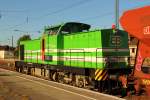 293 025-3 Lisa 2 der Erfurter Bahn bei der Arbeit im Coburger Bahnhof am 14.09.2011.