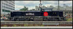 Lokporträt: Willke 92 80 4185 143-9 D-WWL am 23.07.2024 auf Gleis 423 in Würzburg Hbf abgestellt.