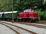 V65 001 in Osnabrck Zechenbahnhof (Piesberg) (04.09.2011)