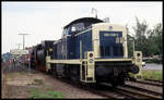 290009 hat hier am 26.6.1993 einen Ausstellungszug der DB nach Bad Rappenau gebracht.