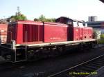 290 371-4 an Bergisch Gladbach S am 16.7.09. Nach Informationen die ich erhalten habe, soll sie bald an ein Eisenbahnmuseum gehen