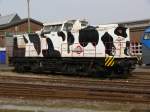 1001 der BTE (Bremen-Thedinghauser Eisenbahn GmbH)am 12.03.2011 in Moers