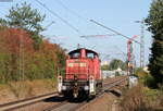 294 781-0 als T 77*** (Rastatt-Karlsruhe Gbf) bei Durmersheim 25.9.18