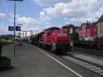 Am 30.06.2006 kommt 294 631 mit der bergabe aus Hirschau in Amberg an. (Strecke Amberg-Schnaittenbach)