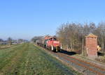 294 809 mit ER 53465 (Maschen Rbf-Niedermarschacht) am 27.02.2019 in Fahrenholz  