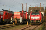 294 825-5 und 189 039-1 am 24. November 2024 in Dillingen