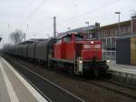 Zugdurchfahrt ! Gleis 2 ,im Bochumer Hbf. ,BR 294 168-0 mit Gterzug in Richtung BO - Langendreer.(28.01.2008)