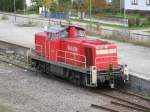 Die 294 629-1 beim Immendinger Bahnhof aufgenommen am 26.10.09.