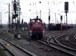 294 737-2 von DB Schenker Rail am 20.02.14 in Mainz Bischofsheim Rbf von Bahnsteig aus fotografiert