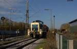 Einst gehörte sie zum Bestand des BW Osnabrück: 294096  Am 2.11.2014 war sie für Railsystems im Bauzugeinsatz in Lengerich tätig.