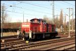 294655 rangierte am 16.02.2016 im HBF Emden.