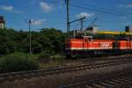 RVM 61 und eine Schwesterlok, am 07.07.10 in Lehrte.